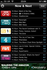 TV Plus on iPhone