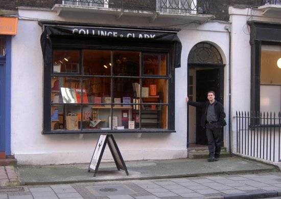 Shop used for the filming of Black Books