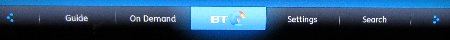 YouView BT Bar