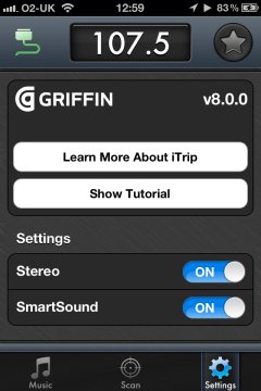 Griffin iTrip iPhone Screen 2