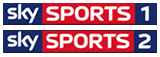 Sky Sports 1 and 2 Logos