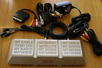 Slingbox box contents