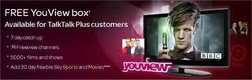 TalkTalk TV and YouView