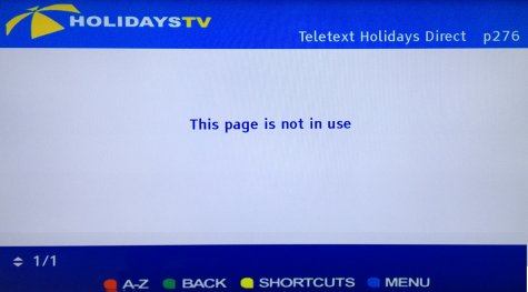 Holdays TV Service