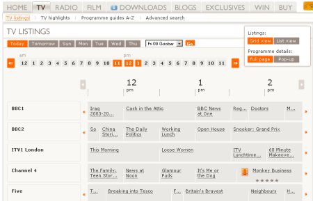 TellyGuides: Online TV Listings Services Compared