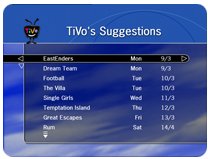 Tivo screen