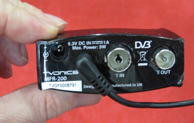 Rear of Front of TVonics MFR200