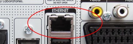 YouView Ethernet Socket